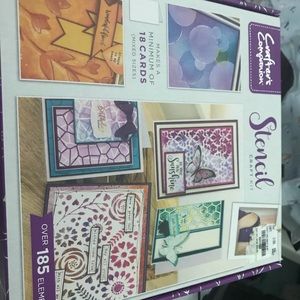 Stencil card making kit